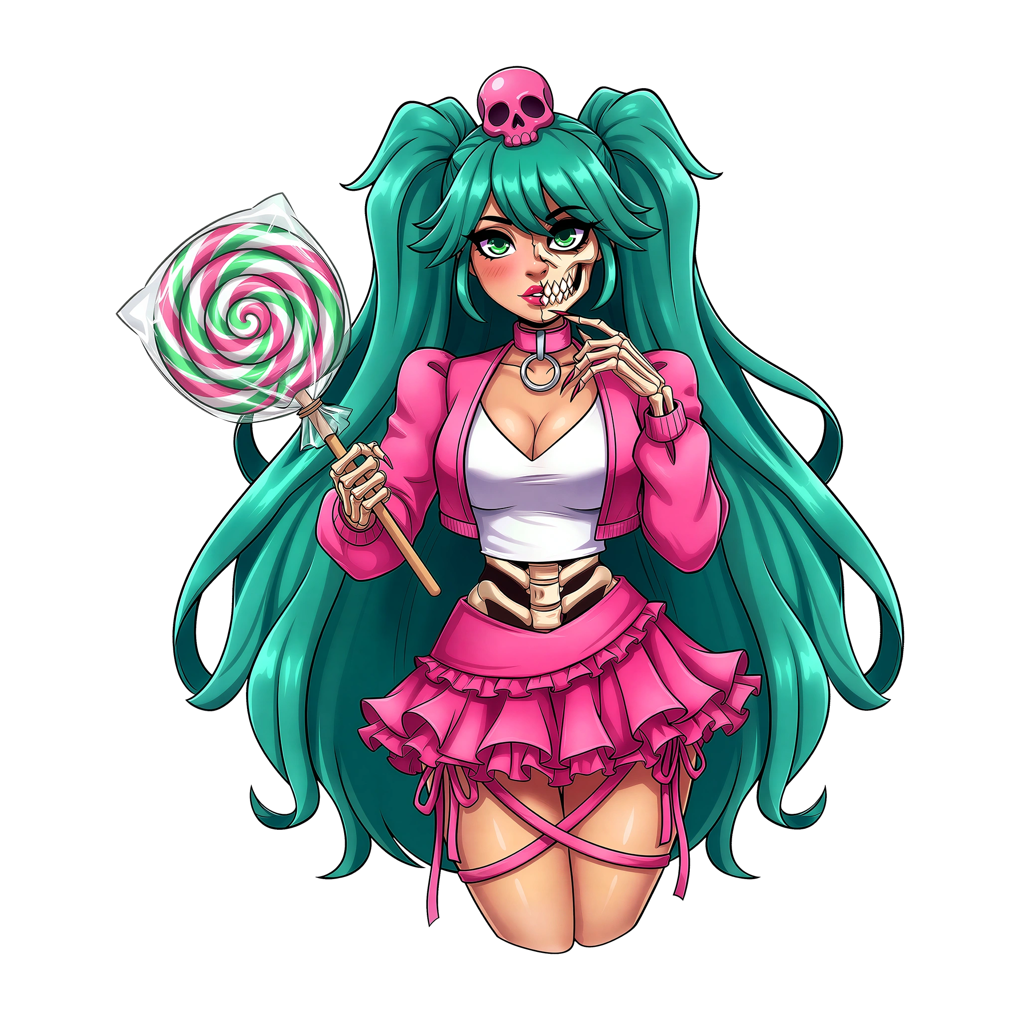 Sour Skull Sweets Character
